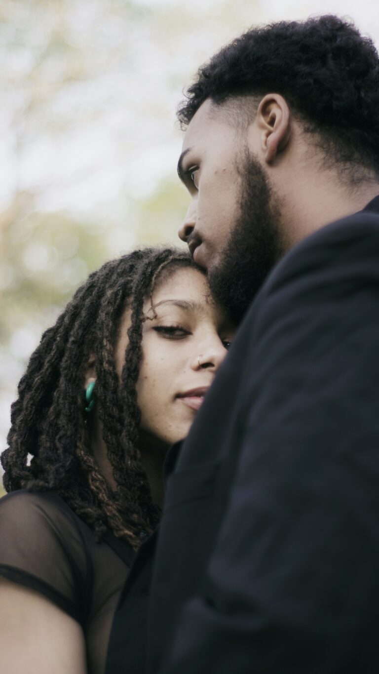 Couple Embracing