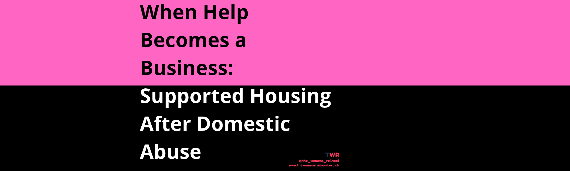 When Help Becomes a Business Supported Housing After Domestic Abuse article linkedin